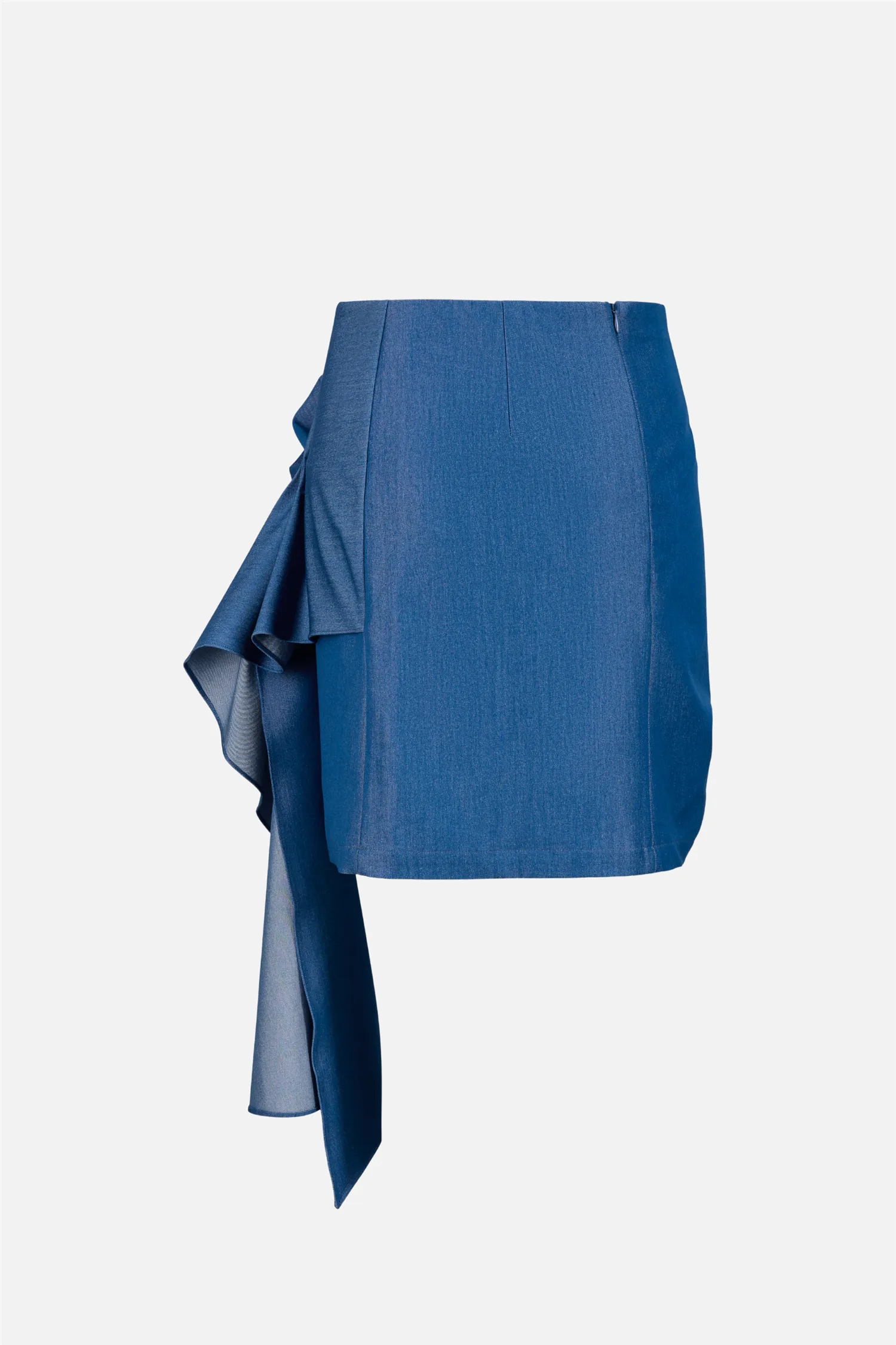 Air Chambray Skirt Blue