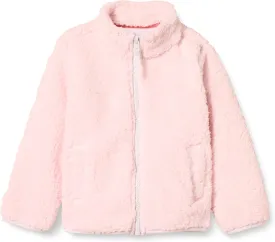Amazon Essentials Girls and Toddlers' Sherpa Fleece Full-Zip Jacket
