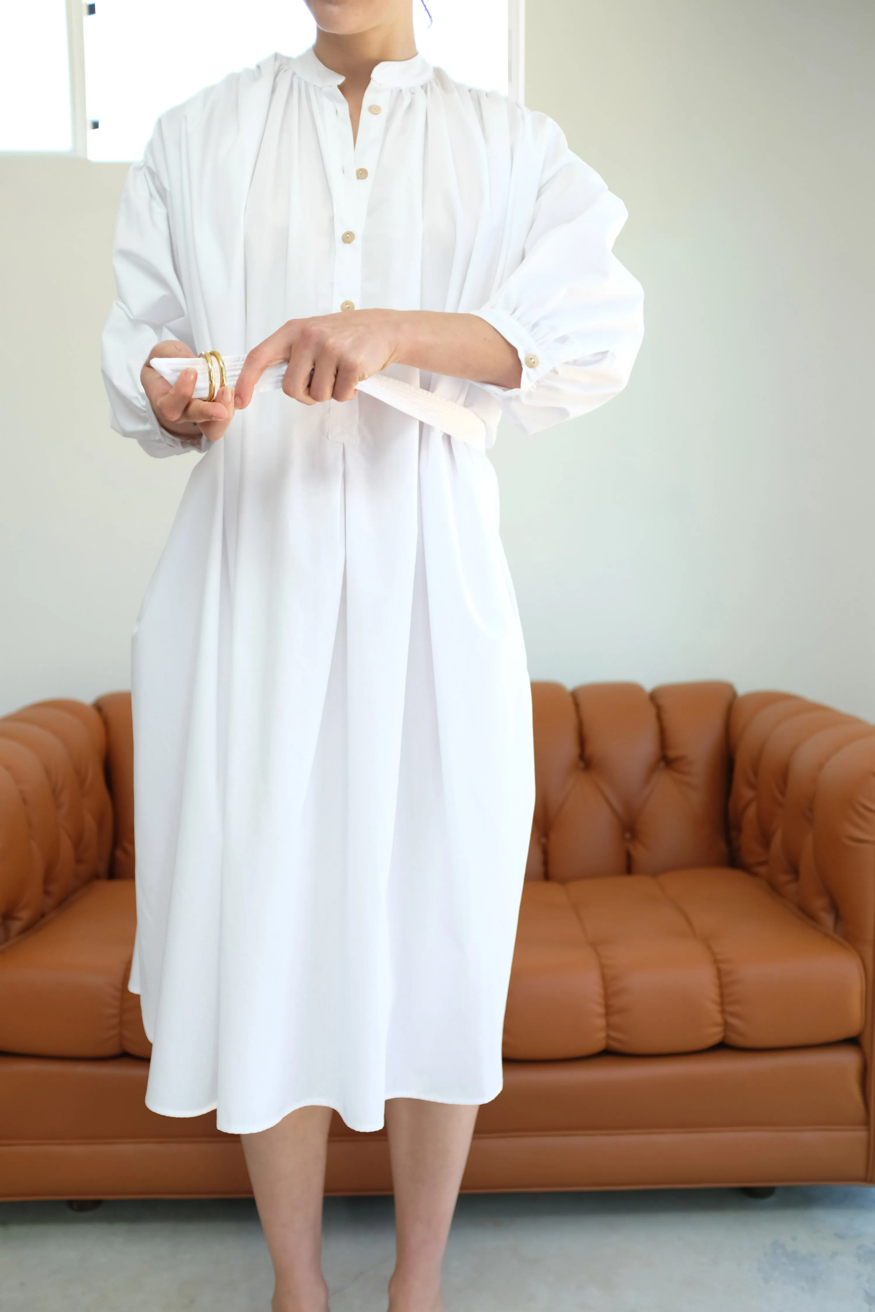 Beklina Tondo Dress White