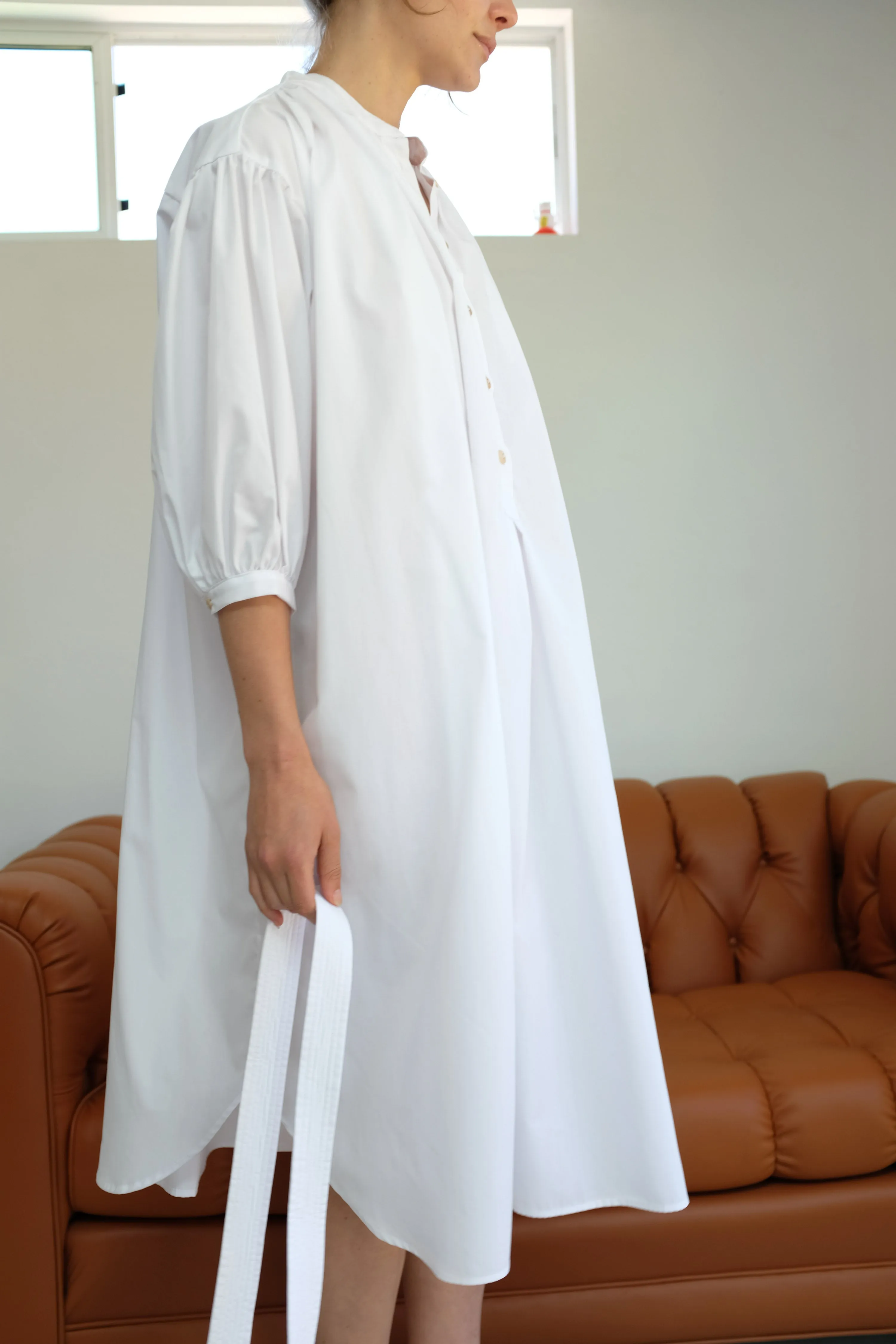 Beklina Tondo Dress White