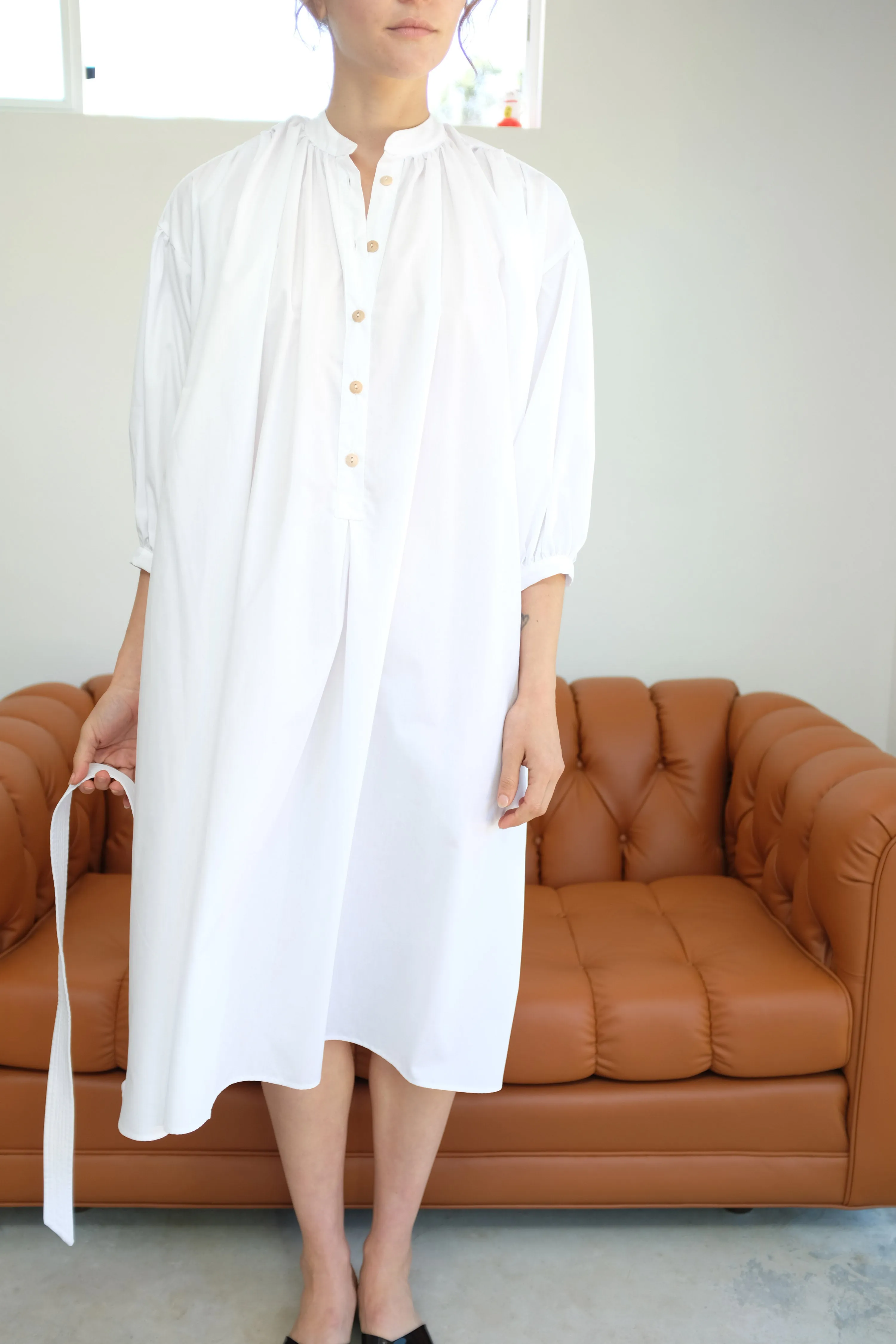 Beklina Tondo Dress White