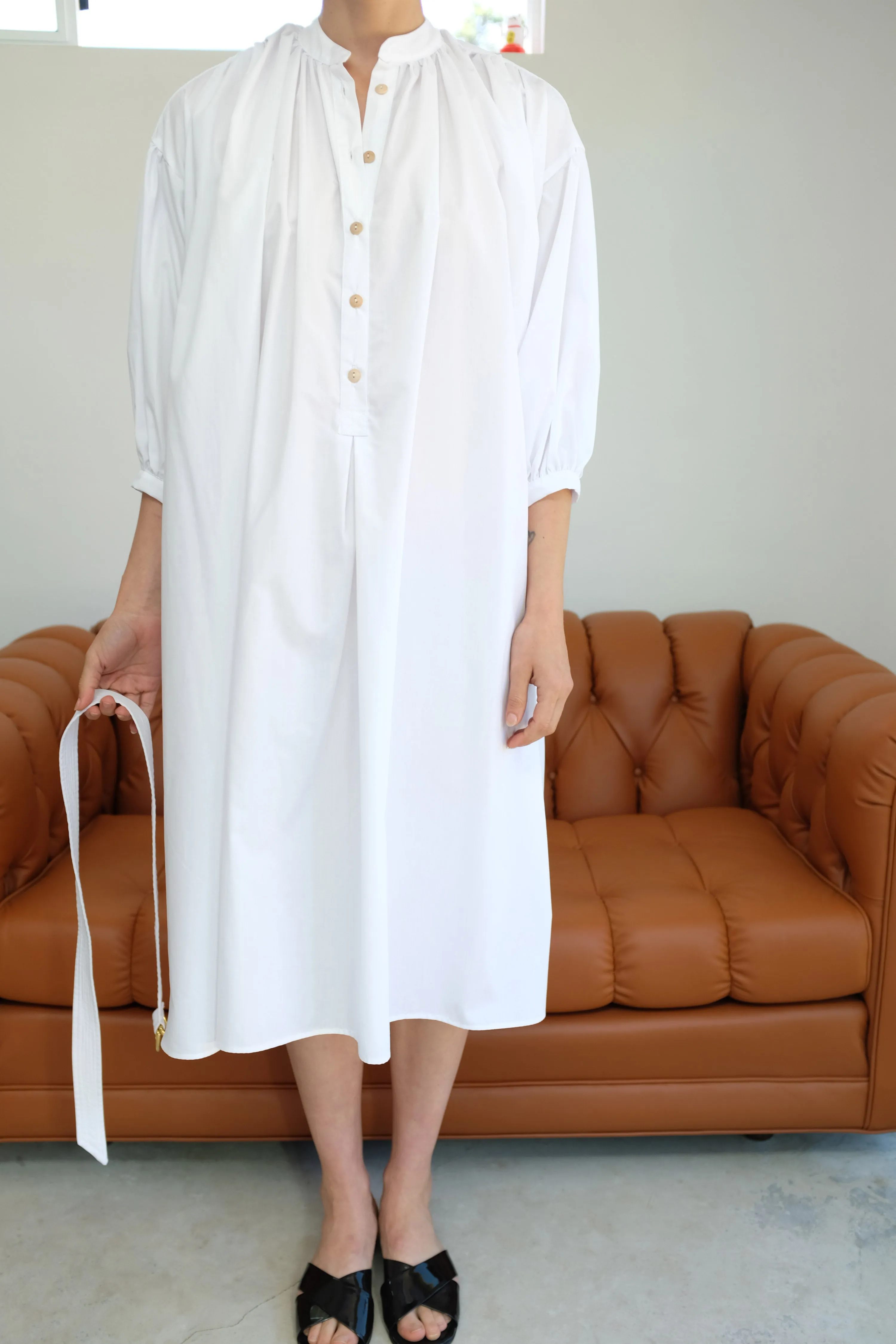 Beklina Tondo Dress White