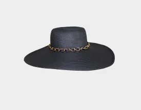 Black Resort Hat - The Cannes Hat