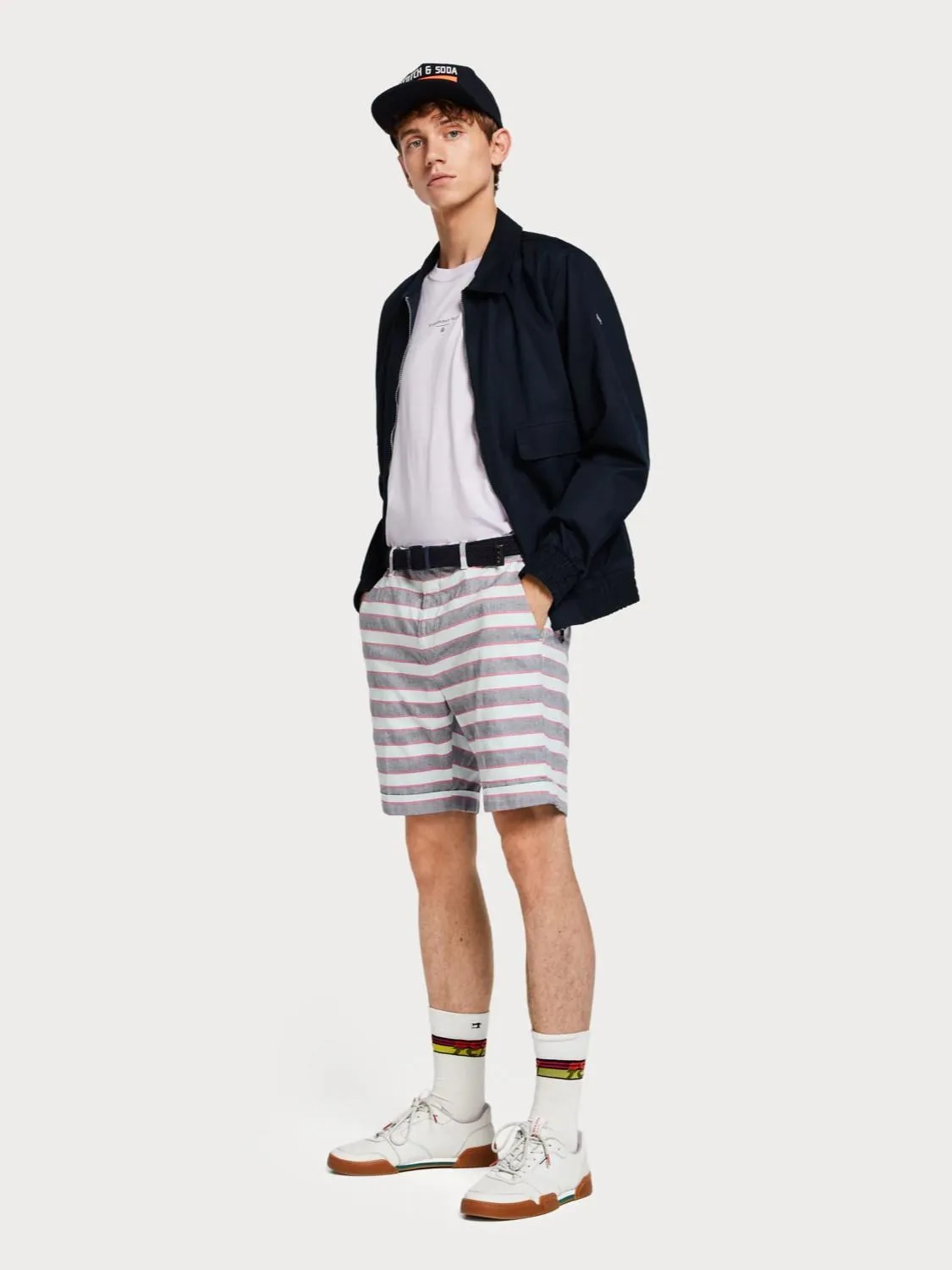 Chambray Shorts