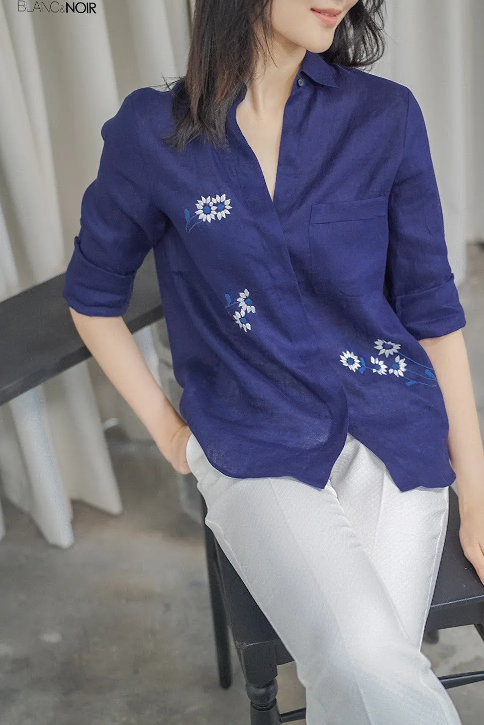 Daisy Linen Shirt New
