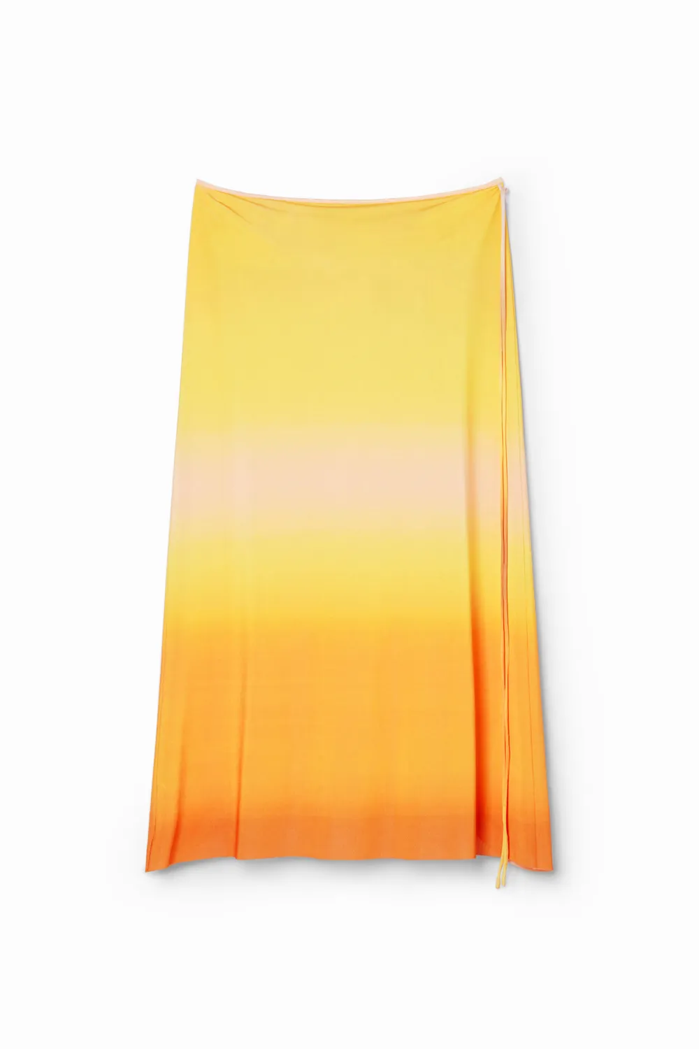Desigual Degrade Slip Midi Skirt