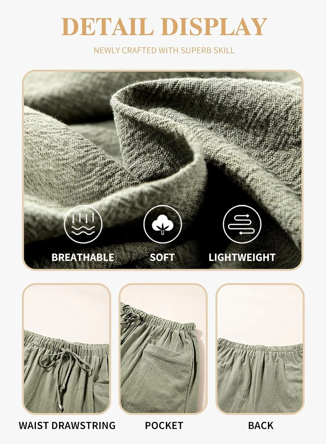 Eytino Womens Plus Size Shorts Casual Elastic Waist Drawstring Comfy Lightweight Summer Shorts with Pockets(1X-5X)