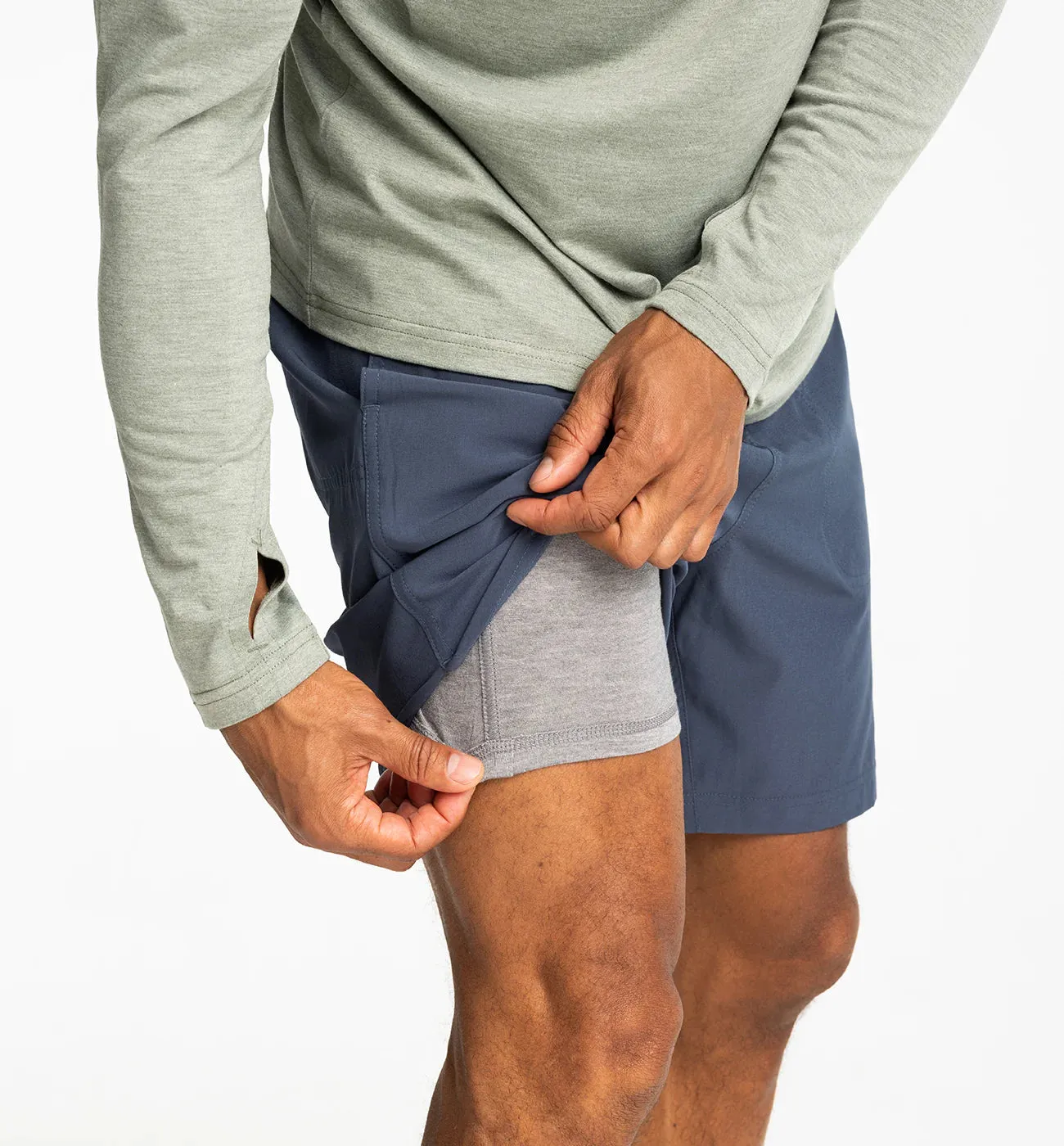Free Fly Men's Bamboo-Lined Active Breeze Short