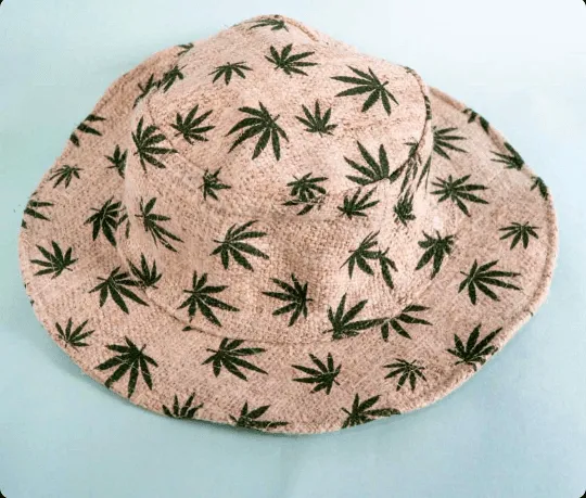 Hemp Leaf Sun Hat