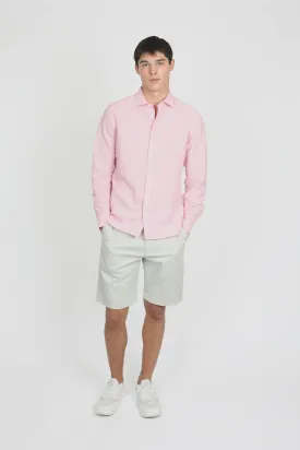 James Harper Long Sleeve Shirt - Blush
