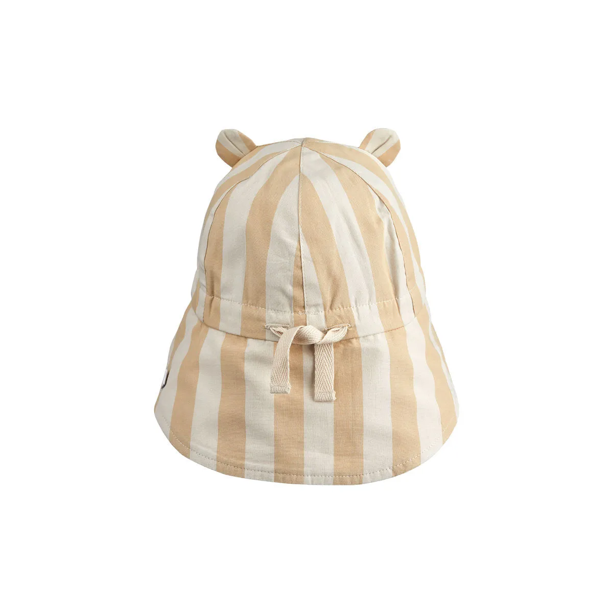 Liewood Gorm reversible sun hat yarn dyed- Y/D Stripe: Safari/Sandy | Liewood