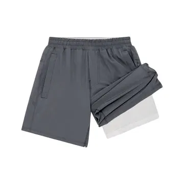 Meripex Youth Charcoal Grey FB Shorts