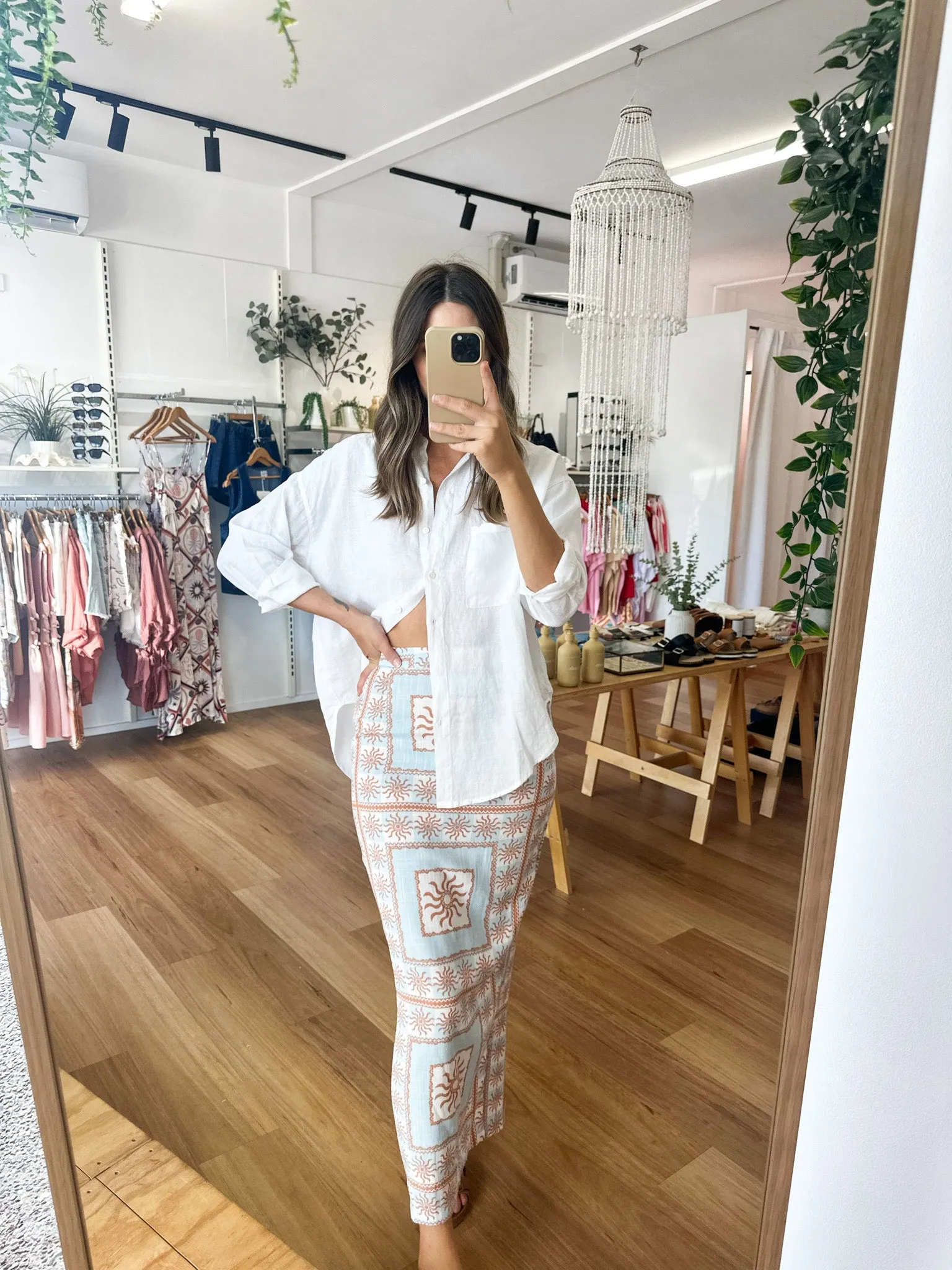 Millie Shirt White