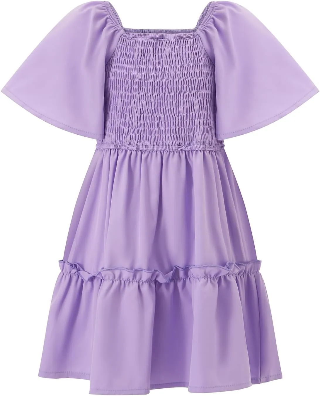 Mommy and Me Dresses Off Shoulder Irregular Ruffle Hem Chiffon Maxi Dress Summer Family Matching Outfit Beachwear