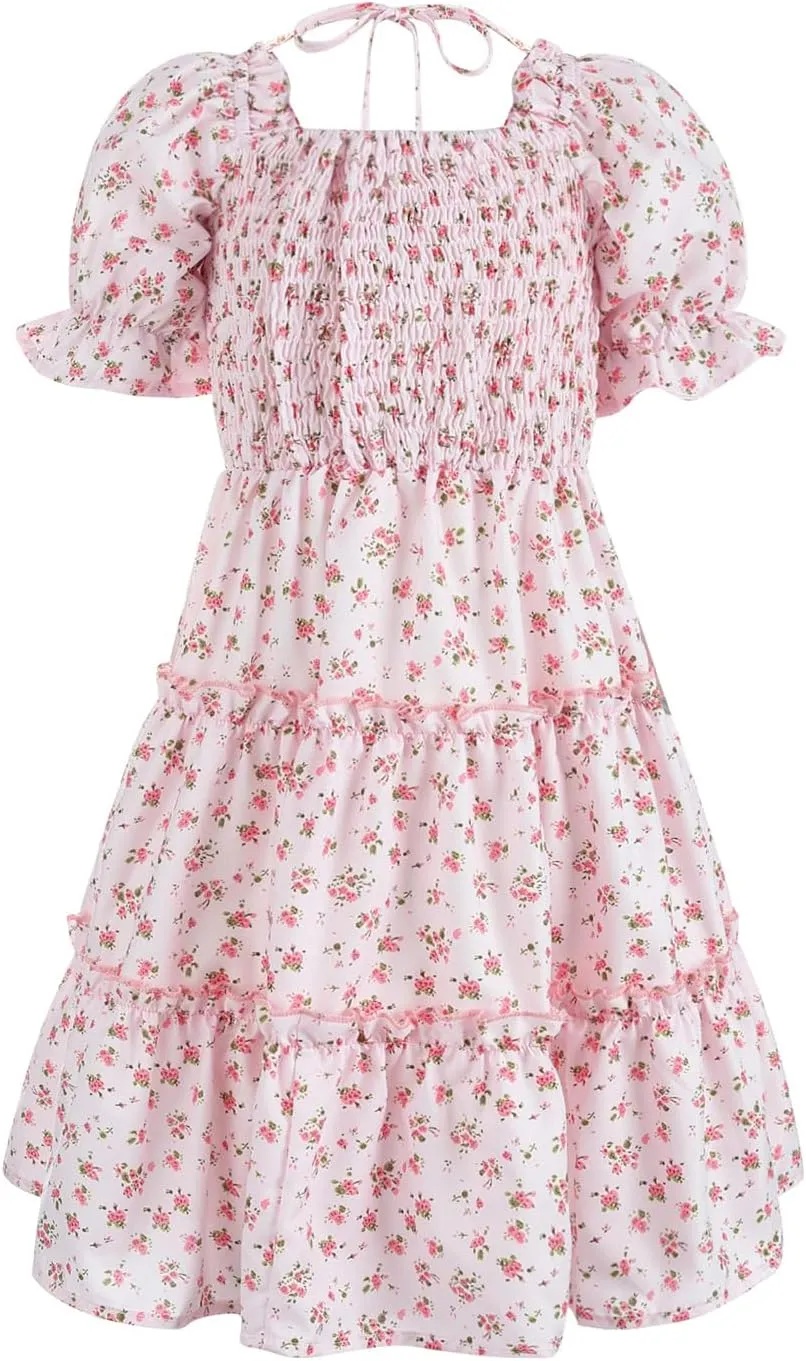 Mommy and Me Dresses Off Shoulder Irregular Ruffle Hem Chiffon Maxi Dress Summer Family Matching Outfit Beachwear