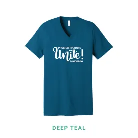 Procrastinators Unite V Neck T-Shirt