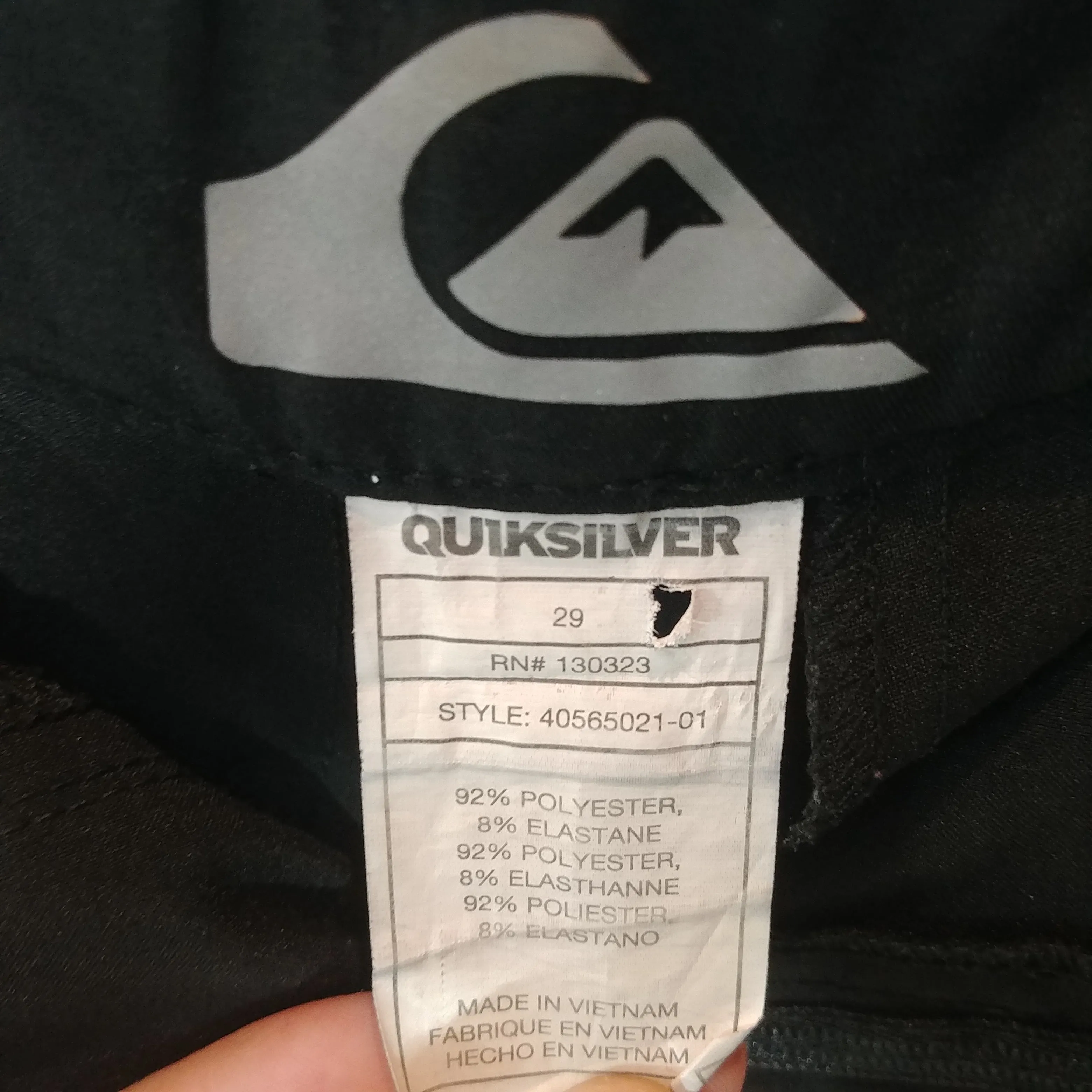 Quiksilver Mens Athletic Shorts - Size 29 - Pre-Owned - XNGSW7