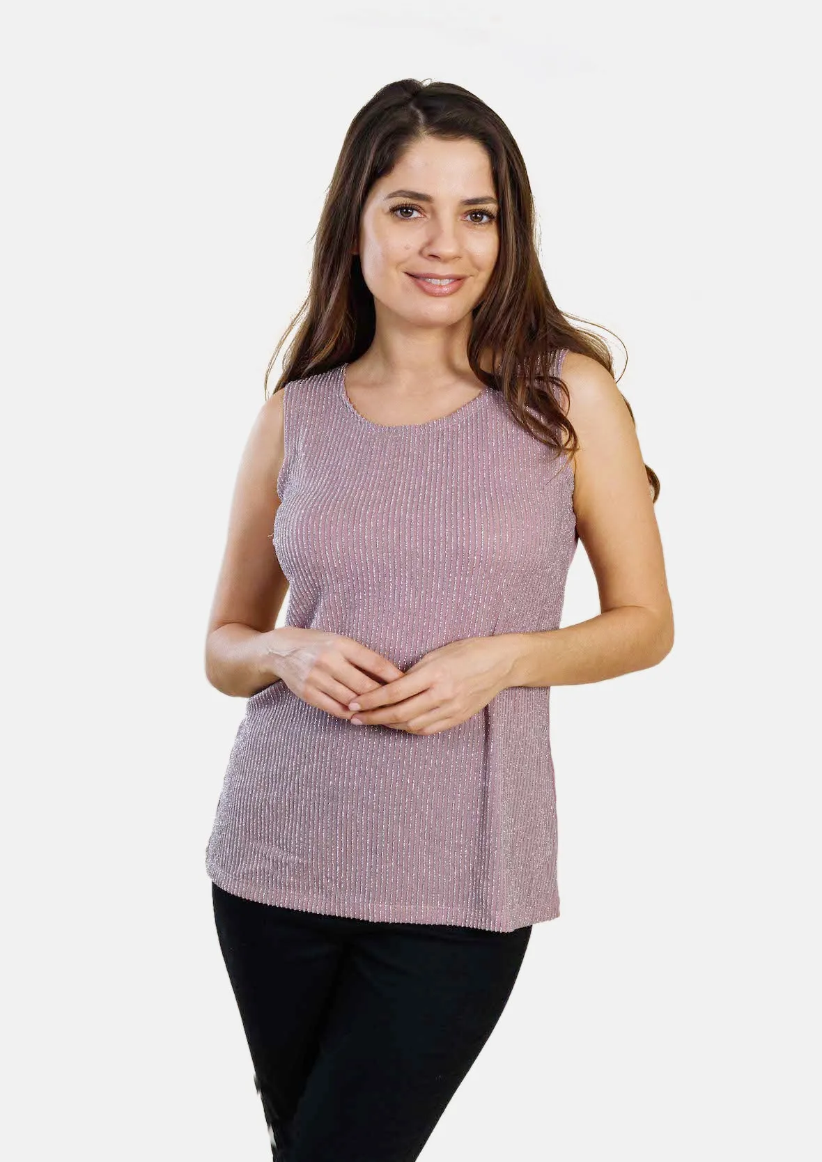 Sleeveless Sequin Top