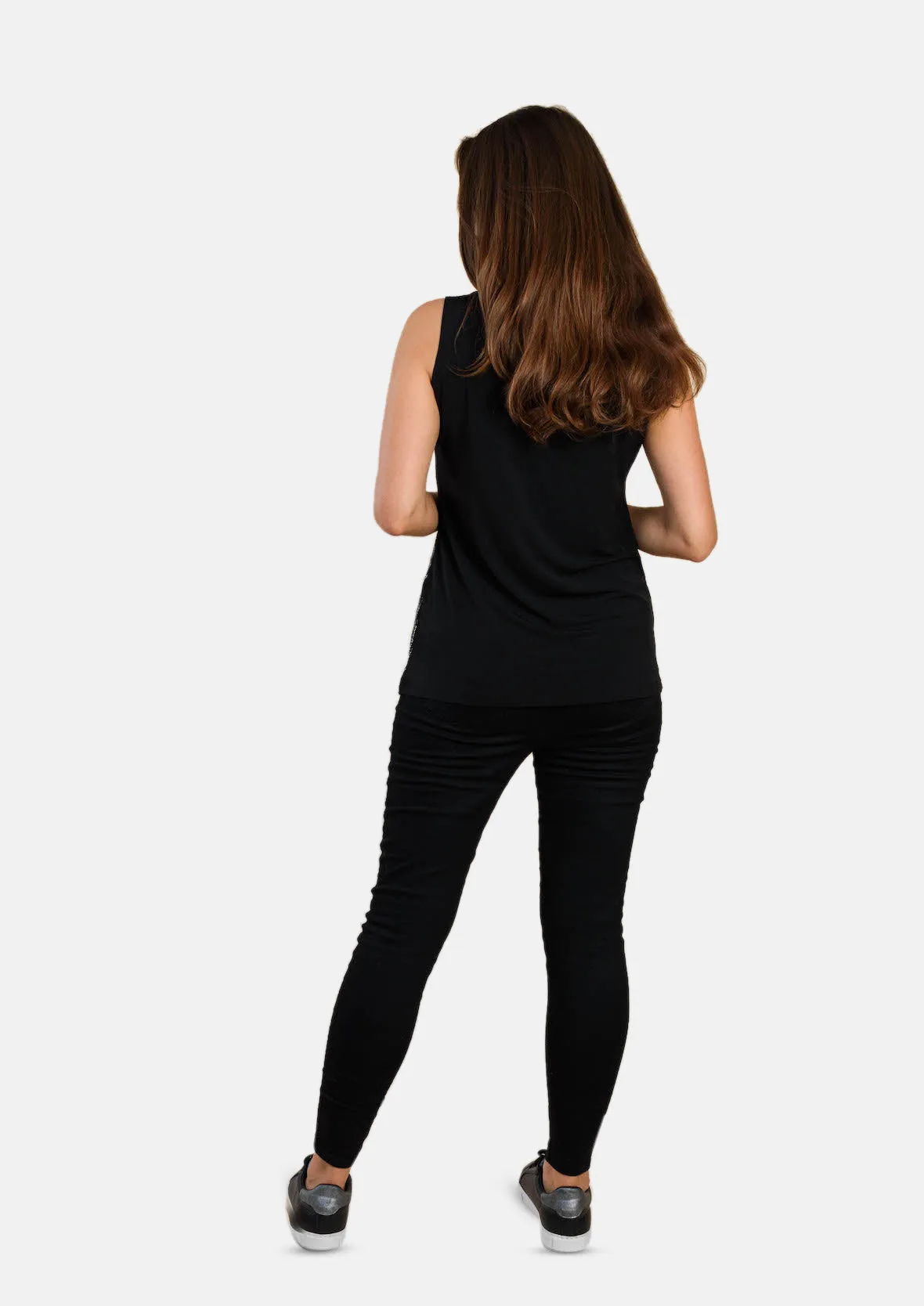 Sleeveless Sequin Top