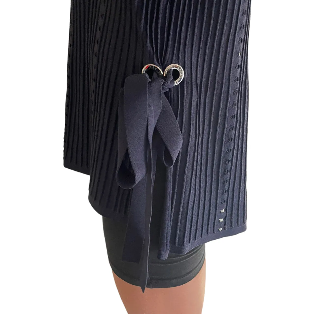 Ted Baker Navy Sleeveless Top