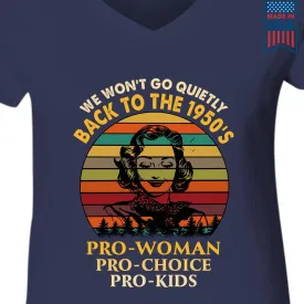 Women's V-neck T-shirt TSVB618