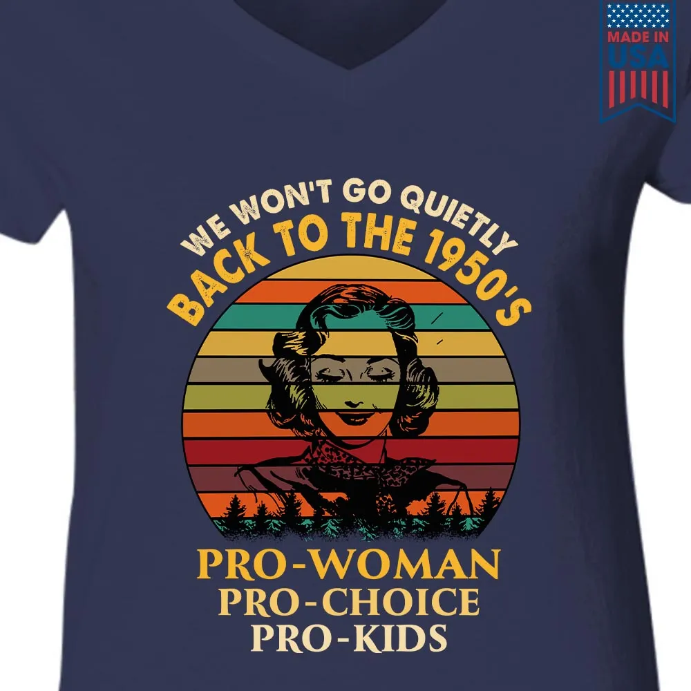 Women's V-neck T-shirt TSVB618