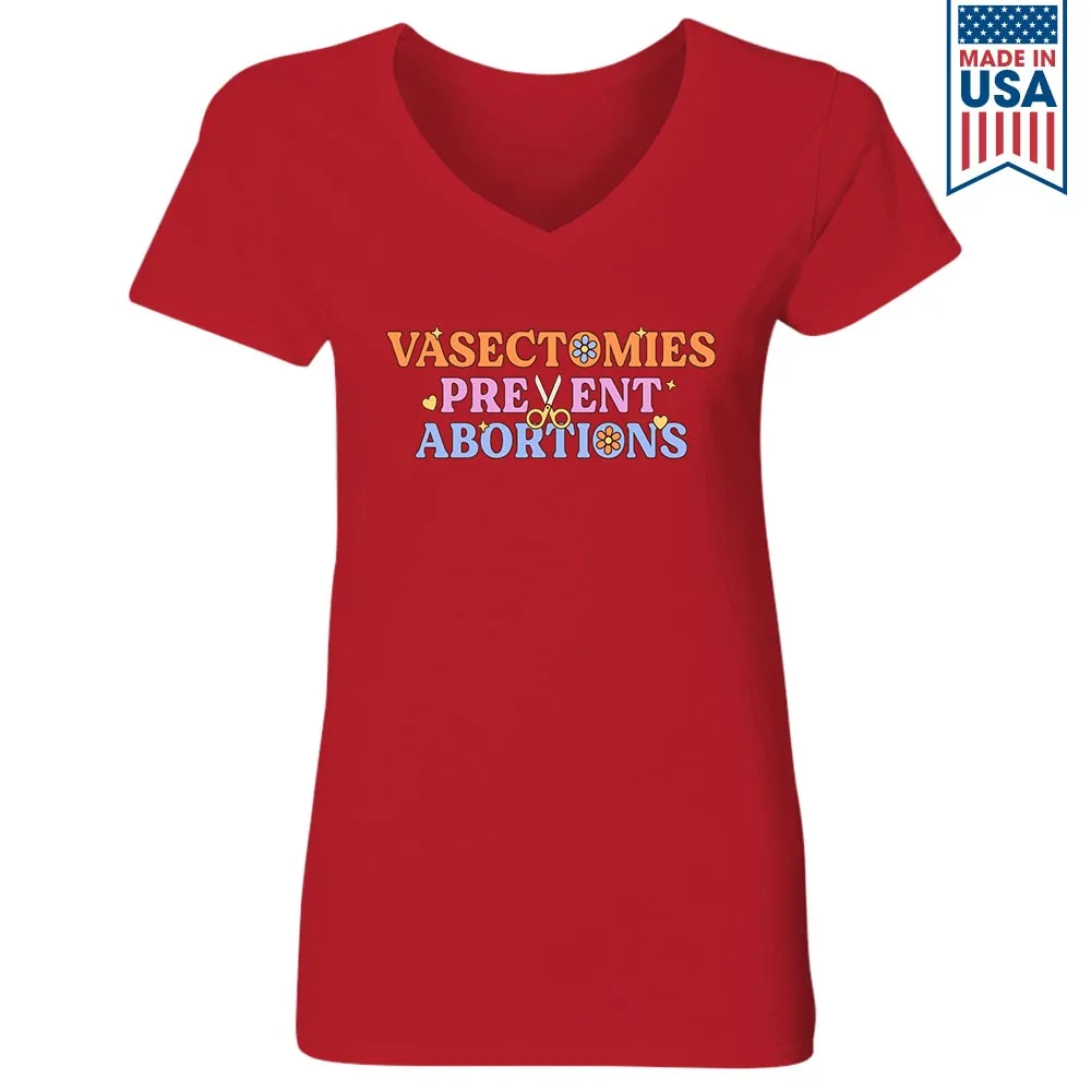Women's V-neck T-shirt TSVB632