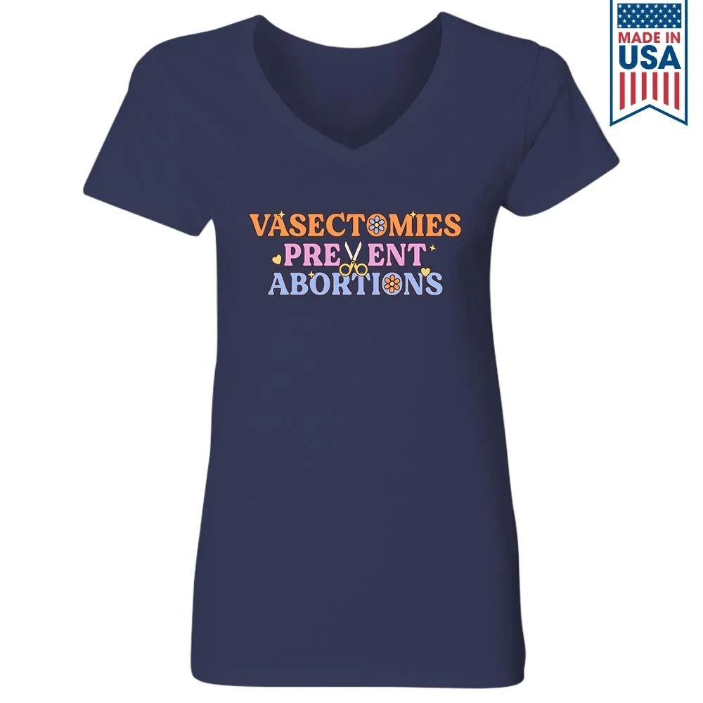 Women's V-neck T-shirt TSVB632
