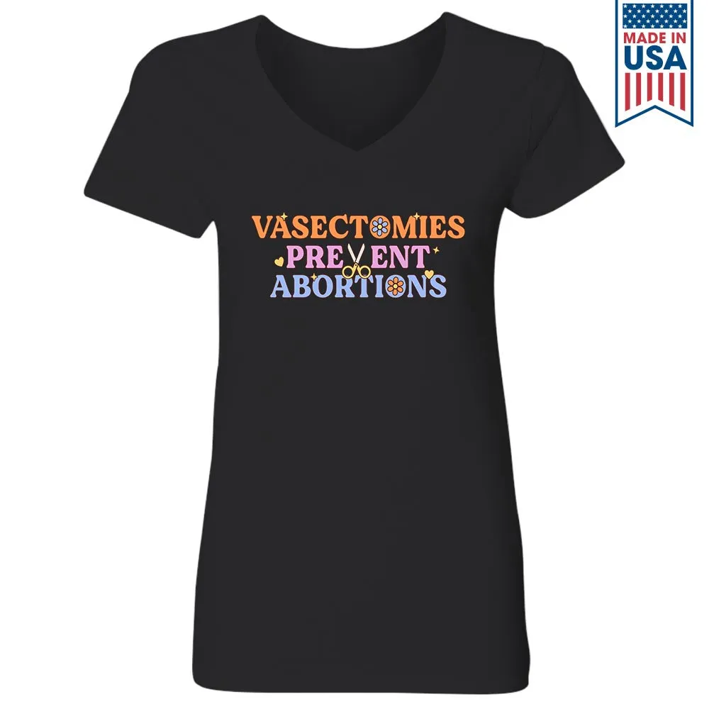 Women's V-neck T-shirt TSVB632
