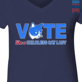 Women's V-neck T-shirt TSVB668