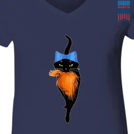 Women's V-neck T-shirt TSVB698