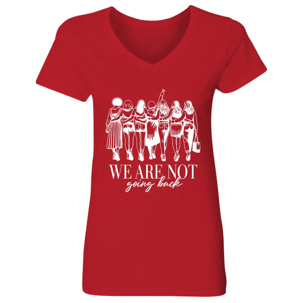Women's V-neck T-shirt TSVB708