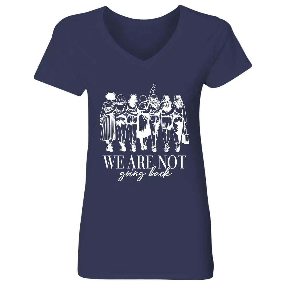 Women's V-neck T-shirt TSVB708