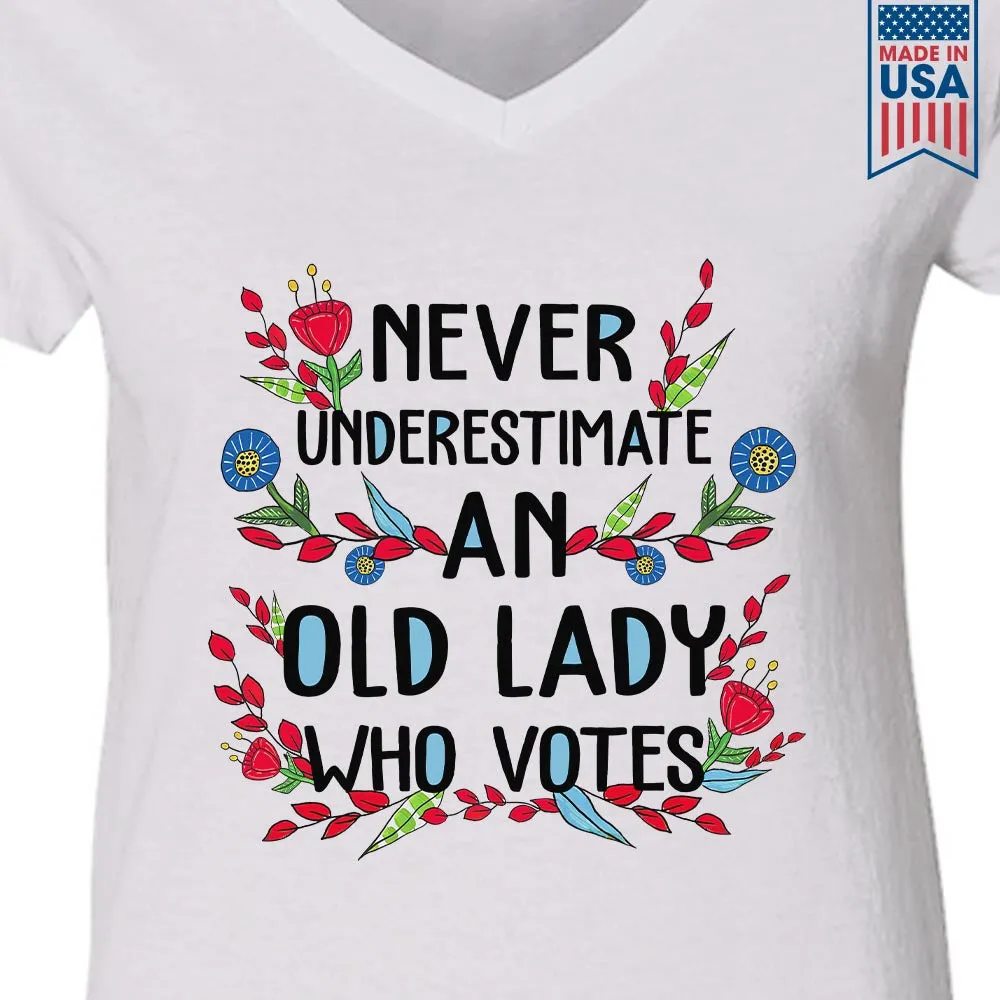 Women's V-neck T-shirt TSVW593
