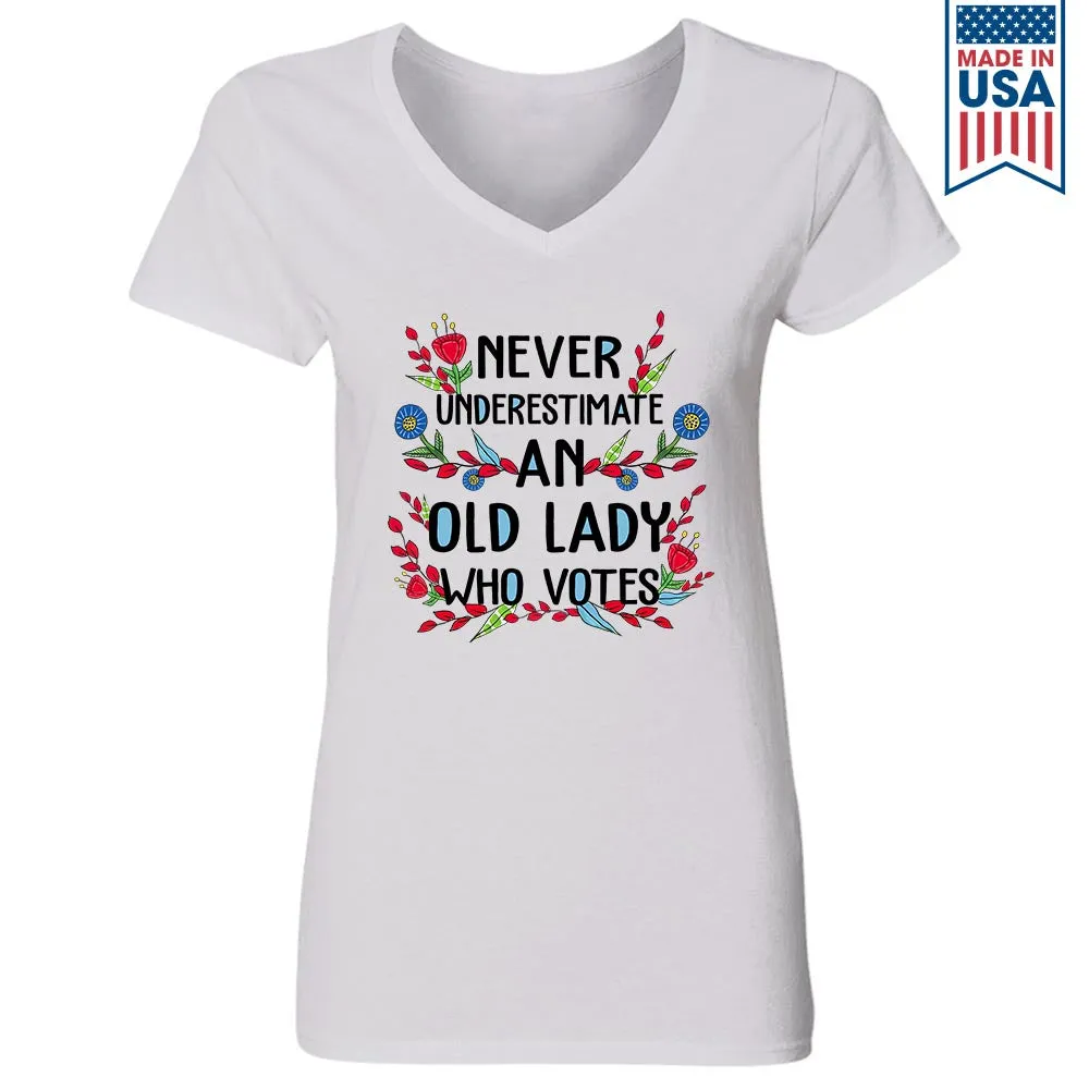 Women's V-neck T-shirt TSVW593