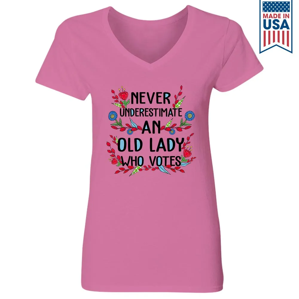 Women's V-neck T-shirt TSVW593