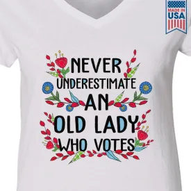 Women's V-neck T-shirt TSVW593