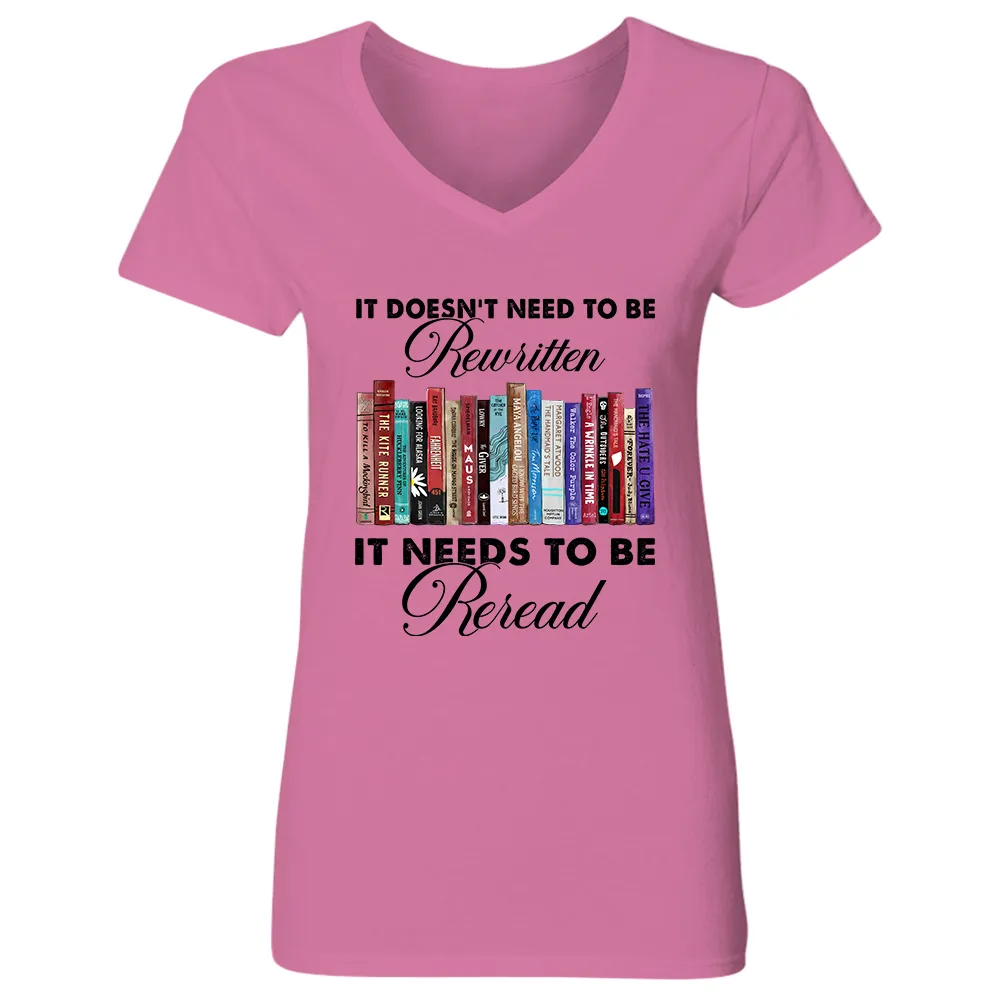 Women's V-neck T-shirt TSVW711